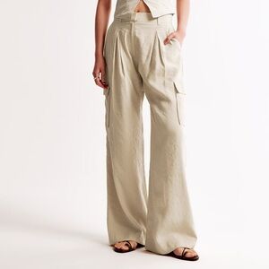 Drapey Tailored Cargo Pants